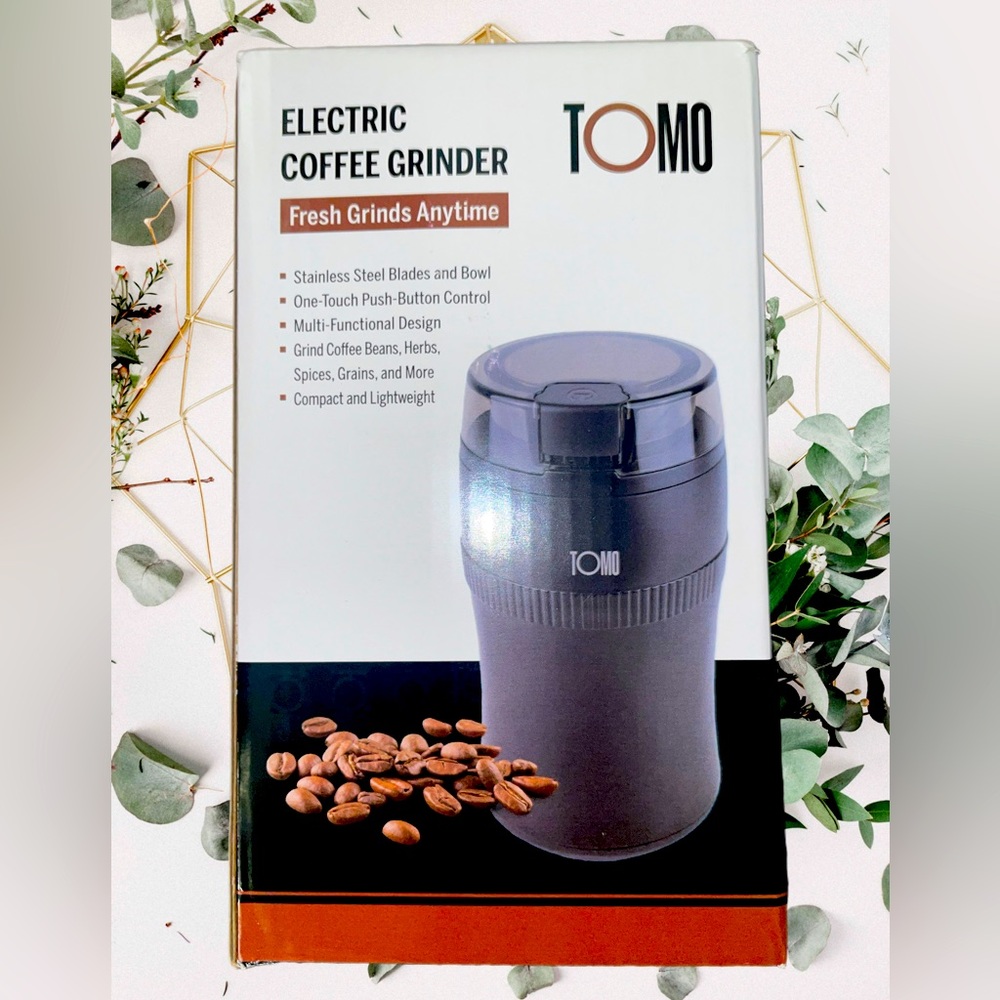 ☕️ TOMO ELECTRIC COFFEE GRINDER ☕️